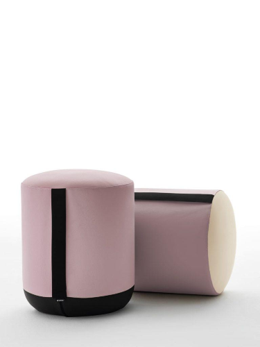 BI - Pouf H 49 cm Bicolore