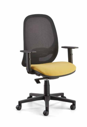 NEMO CON TRASLATORE - RETE K IN 4 COLORI +POGGIATESTA -Poltrona ergonomica mov. 4 Meccanismo sincron bloccaggio in 4 posizioni, sistema anti.shock regolazione manuale dell'intensita' e traslatore del sedile. Braccioli regolabili in altezza BR4. RIV.:ELPM 