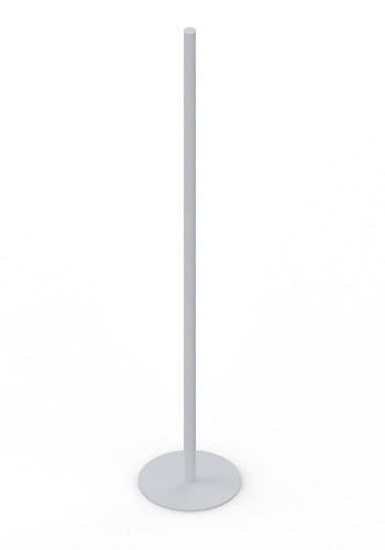 PRIVACY POLE - PALO DI GIUNZIONE PANNELLI D.4 BASE D.34 CM H.180 - BIANCO,GRIGIO,ANTRACITE.