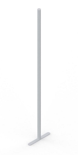 PRIVACY POLE - PALO DI GIUNZIONE PANNELLI D.4 BASE LINEARE L.34 CM H.180 - BIANCO,GRIGIO,ANTRACITE.