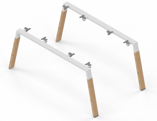 SM-IL - COPPIA DI GAMBE INCLINATE IN LEGNO - P.162.5 - N.2 CAPITELLI COMPLETI DI KIT N.4 GAMBE INCLINATE IN LEGNO FAGGIO 7X3