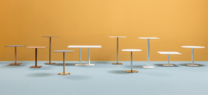 INOX - Basamento diam. 45cm H.110 acciaio verniciato