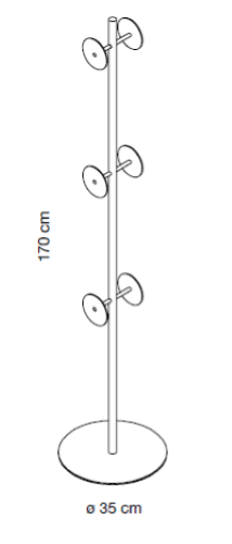 Totem pubblicitari con lastra piuma sandwich e base in metallo 76 cm