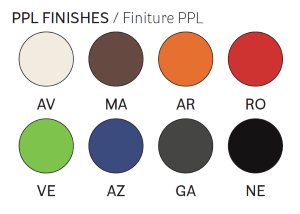 ICE 800 - Sedia con sedile e schienale in polipropilene resistente ai raggi UV e struttura 4 gambe in tubo di alluminio anodizzato. Leggera, impilabile ma molto robusta e resistente. Adatta anche per l'esterno.